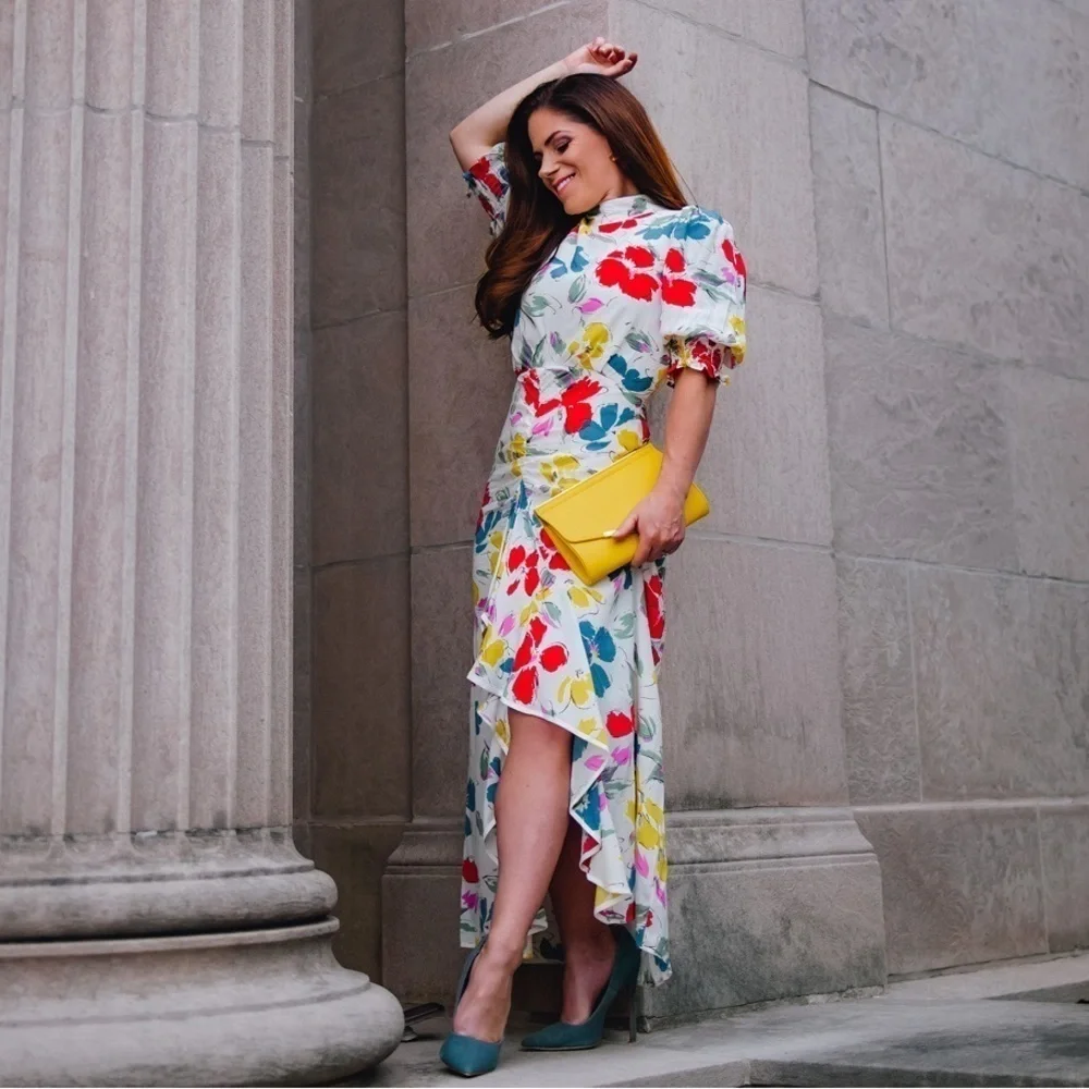 RIXO Floral Dress - Picture 3 of 13